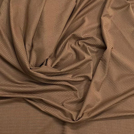 Pound A Metre 3 Metres 3 Metre Luxurious Soft Ribbed Jersey - 55"- (Wood) (EOL)