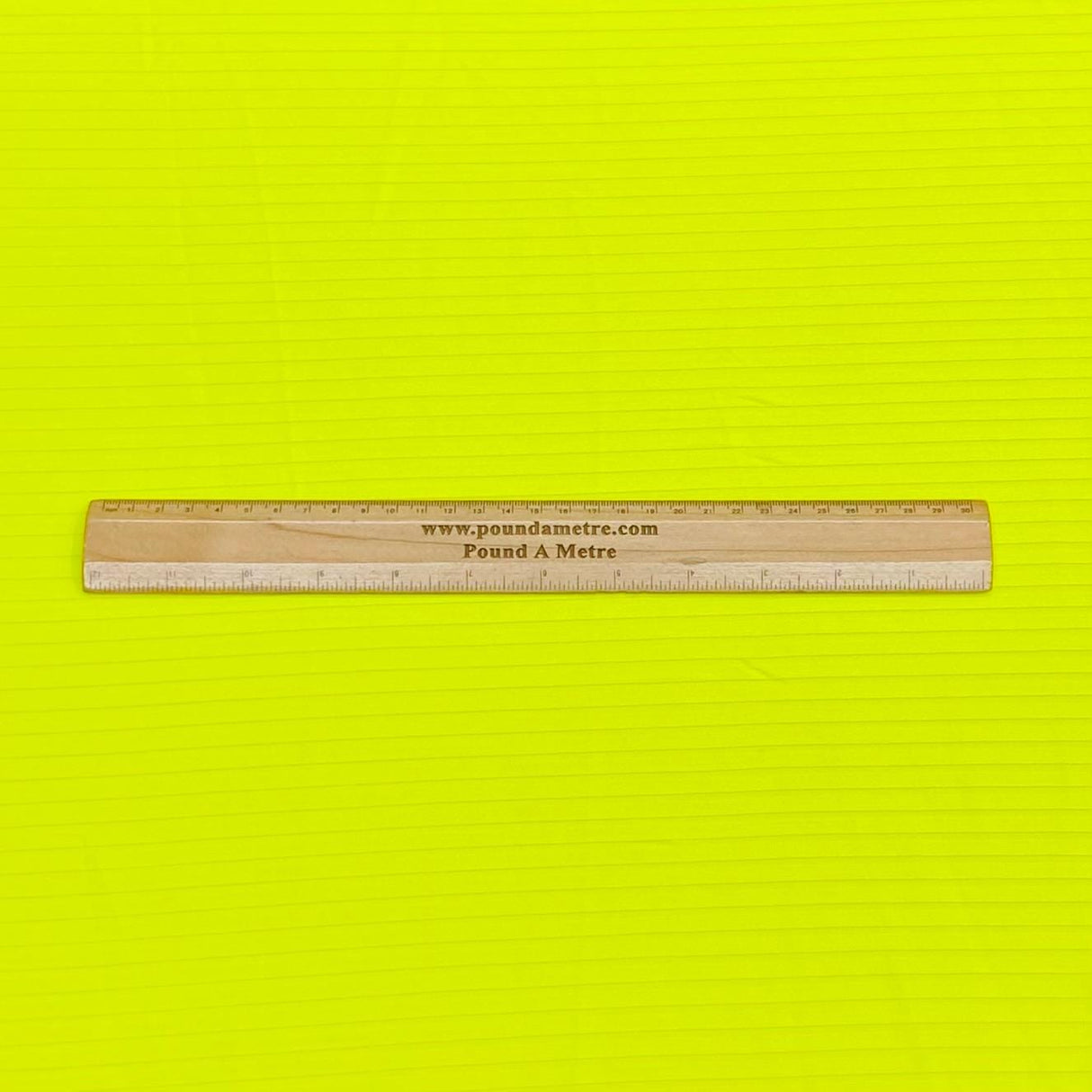 Pound A Metre 3 Metres 3 Metre Luxurious Soft Ribbed Jersey - 55" (Yellow)