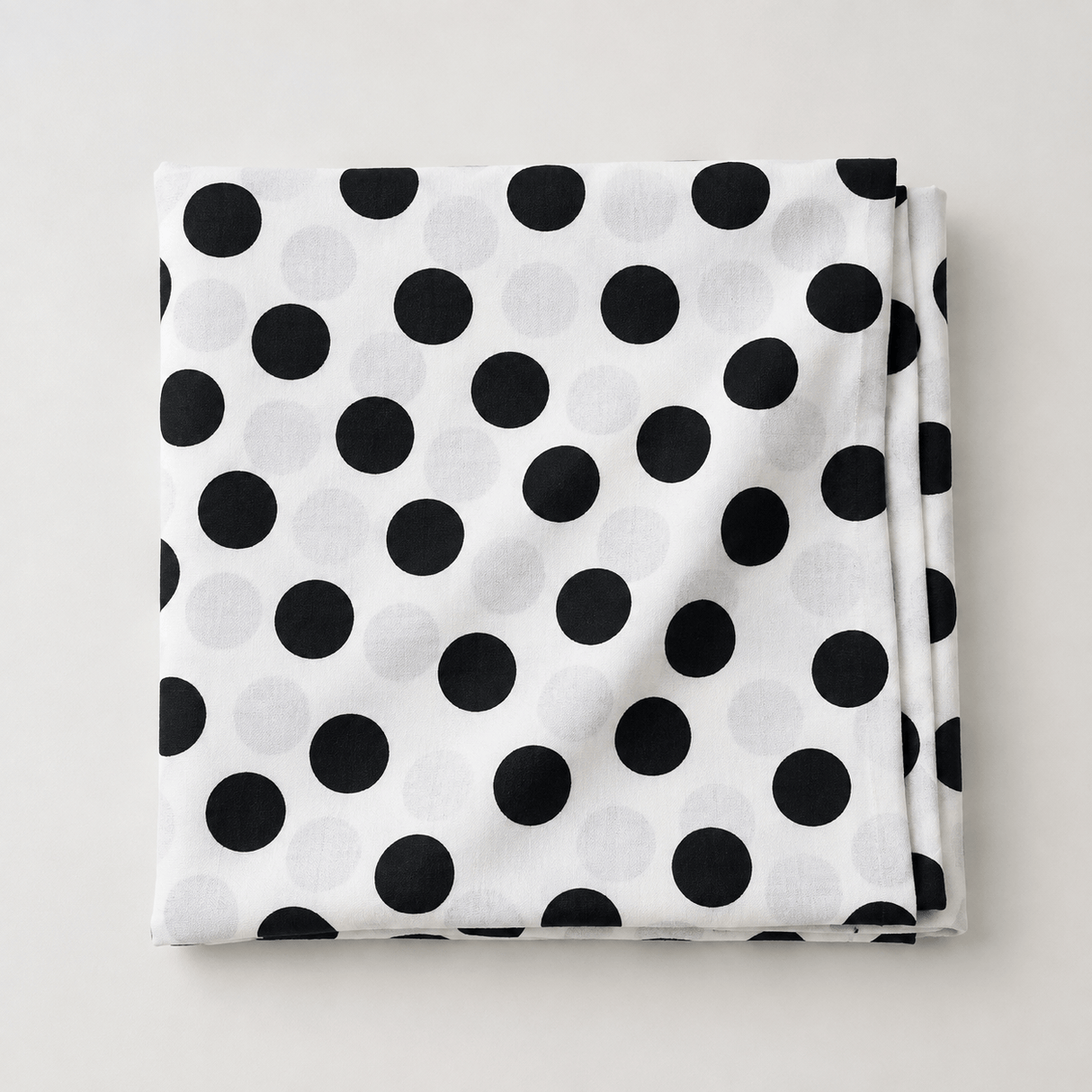 Pound A Metre 3 Metre Luxurious Soft Spots Jersey - 55"- (Large Polka)