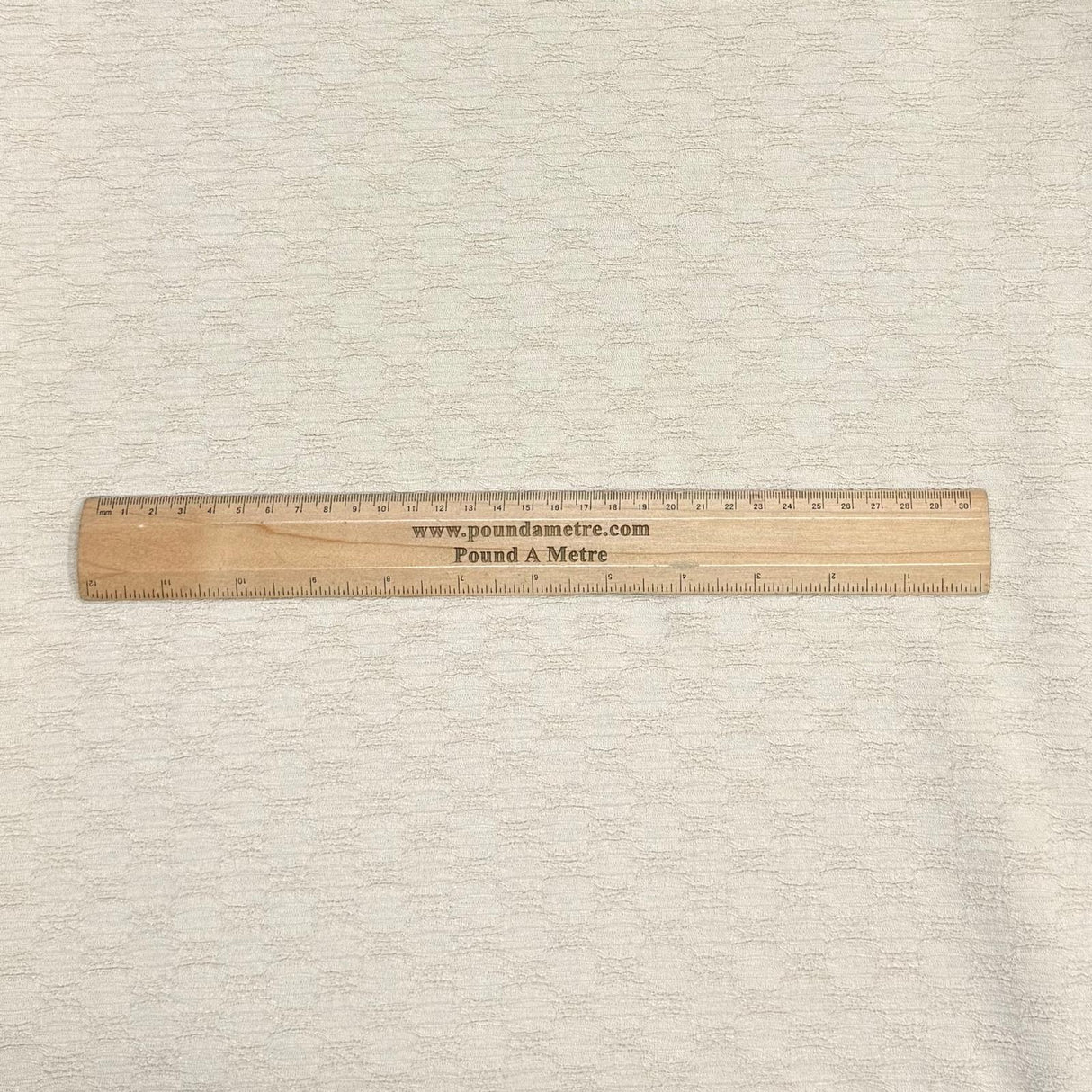 Pound A Metre 3 Metre Luxurious Soft Textured Crepe Jersey - 60"-  (Beige)