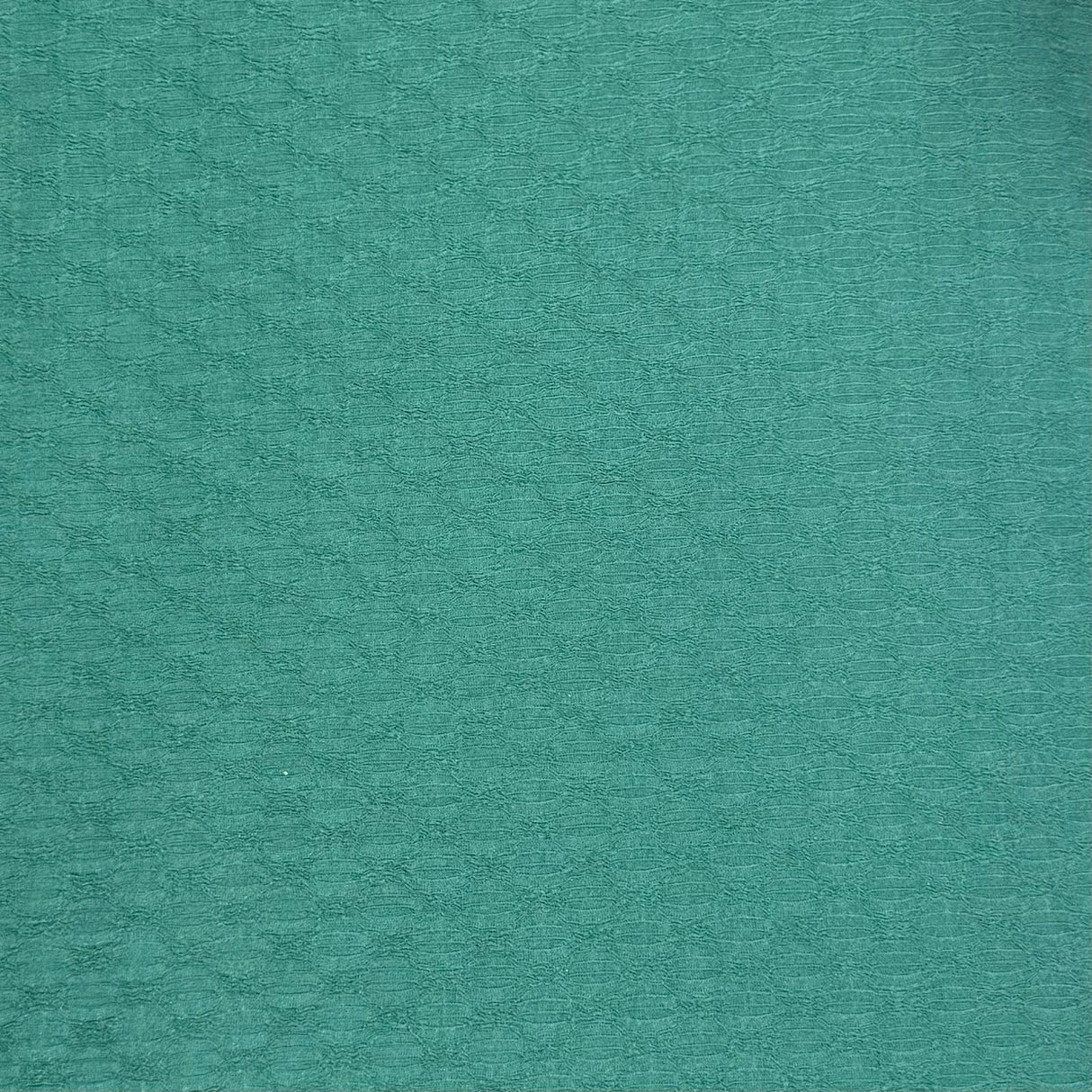 Pound A Metre 3 Metre Luxurious Soft Textured Crepe Jersey - 60"-  (Bottle Green)