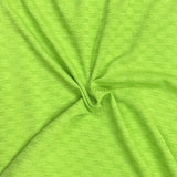 Pound A Metre 3 Metre Luxurious Soft Textured Crepe Jersey - 60"-  (Green)