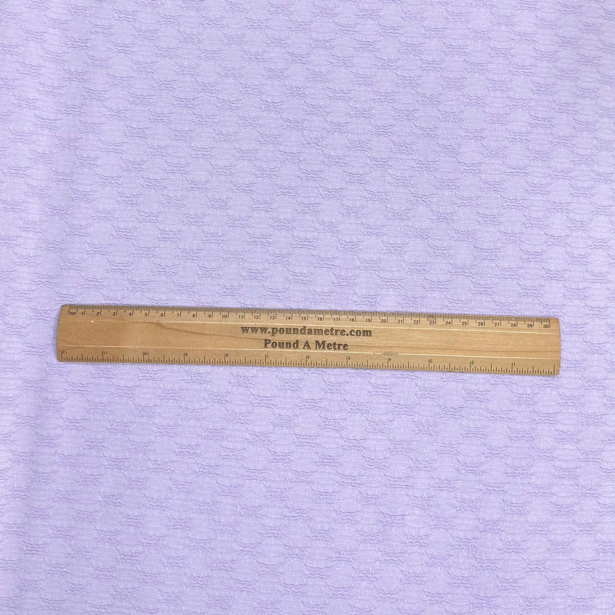 Pound A Metre 3 Metre Luxurious Soft Textured Crepe Jersey - 60"-  (Lilac)