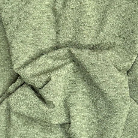 Pound A Metre 3 Metre Luxurious Soft Textured Crepe Jersey - 60"-  (Olive)