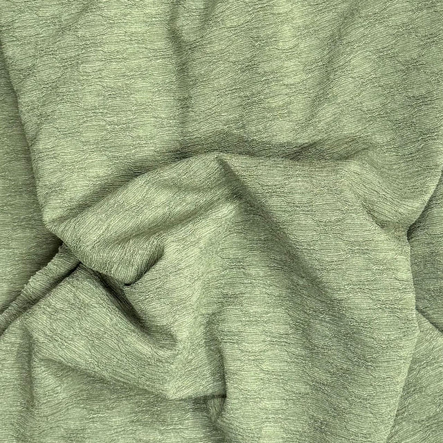 Pound A Metre 3 Metre Luxurious Soft Textured Crepe Jersey - 60"-  (Olive)