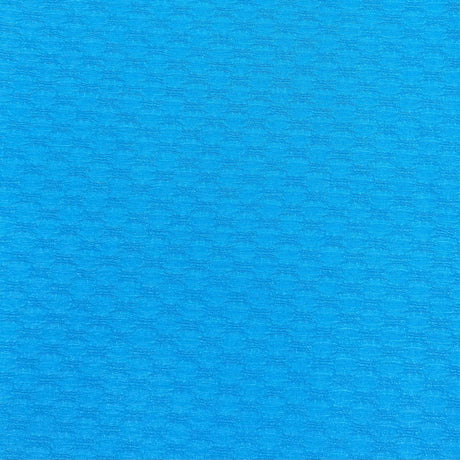 Pound A Metre 3 Metre Luxurious Soft Textured Crepe Jersey - 60"-  (Turquoise Blue)