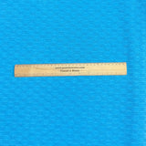 Pound A Metre 3 Metre Luxurious Soft Textured Crepe Jersey - 60"-  (Turquoise Blue)