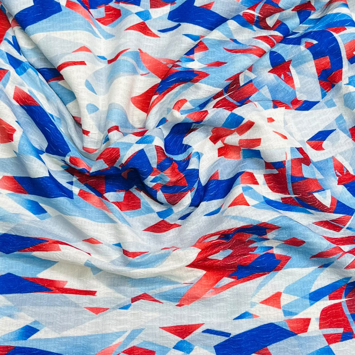 Pound A Metre 3 Metre Luxurious Soft Viscose Jersey - 55"- (Abstract)