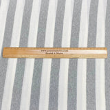 Pound A Metre 3 Metres 3 Metre Luxurious Soft Viscose Jersey - 55"- (Big Stripe) (EOL)