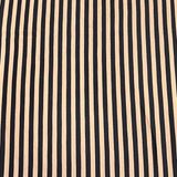 Pound A Metre 3 Metre Luxurious Soft Viscose Jersey - 55"- (Black & Brown)
