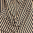 Pound A Metre 3 Metre Luxurious Soft Viscose Jersey - 55"- (Black & Brown)