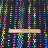 Pound A Metre 3 Metres 3 Metre Luxurious Soft Viscose Jersey - 55"- (Black)