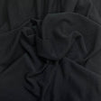 Pound A Metre 3 Metre Luxurious Soft Viscose Jersey - 55"- (Black)