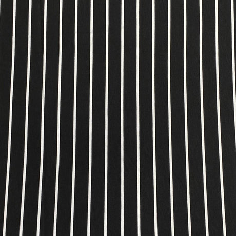 Pound A Metre 3 Metres 3 Metre Luxurious Soft Viscose Jersey - 55"-  (Black & White)