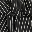 Pound A Metre 3 Metres 3 Metre Luxurious Soft Viscose Jersey - 55"-  (Black & White)