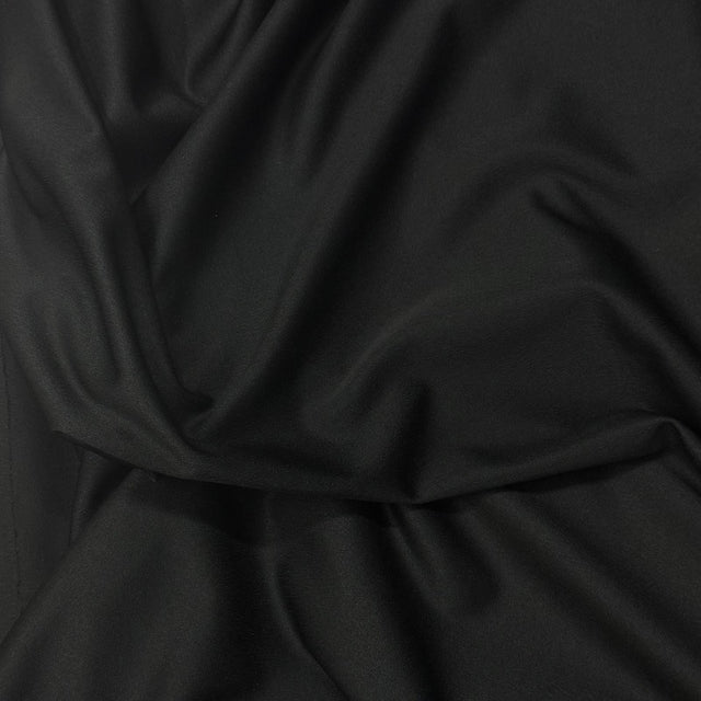 Pound A Metre 3 Metres 3 Metre Luxurious Soft Viscose Jersey - 55"-  (Black) (WOWZA)