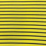 Pound A Metre 3 Metres 3 Metre Luxurious Soft Viscose Jersey - 55"-  (Black & Yellow)