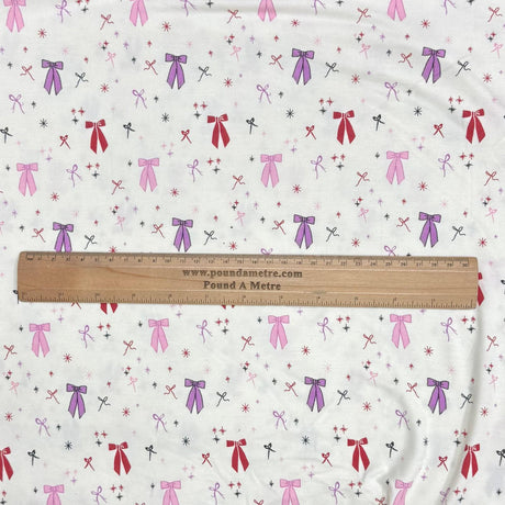 Pound A Metre 3 Metres 3 Metre Luxurious Soft Viscose Jersey - 55"-  (Bow)