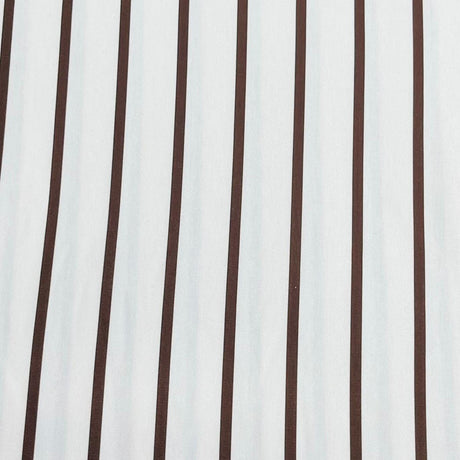 Pound A Metre 3 Metre Luxurious Soft Viscose Jersey - 55"- (Brown & Ivory)