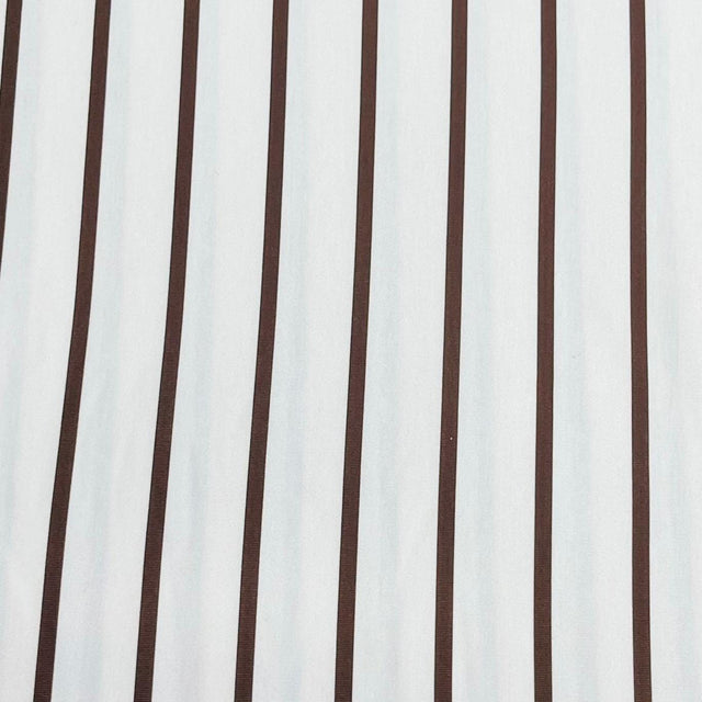 Pound A Metre 3 Metre Luxurious Soft Viscose Jersey - 55"- (Brown & Ivory)