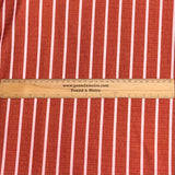 Pound A Metre 3 Metre Luxurious Soft Viscose Jersey - 55"- (Brown & Pink)