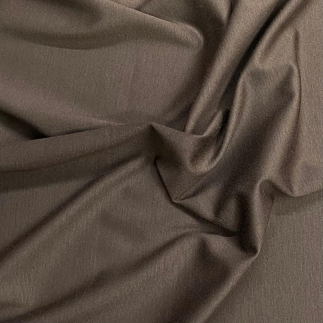 Pound A Metre 3 Metres 3 Metre Luxurious Soft Viscose Jersey - 55"-  (Brown)