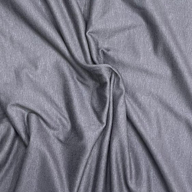 Pound A Metre 3 Metre Luxurious Soft Viscose Jersey - 55"- (Charcoal) (Multi Buy)