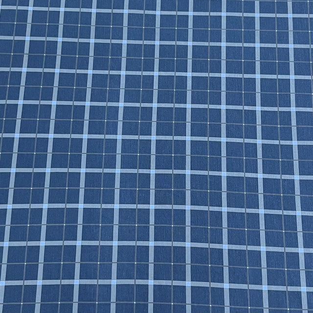Pound A Metre 3 Metres 3 Metre Luxurious Soft Viscose Jersey - 55"- (Checks)