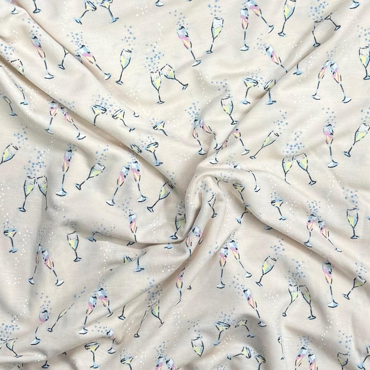 Pound A Metre 3 Metres 3 Metre Luxurious Soft Viscose Jersey - 55"-  (Cheers)