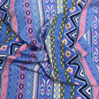 Pound A Metre 3 Metre Luxurious Soft Viscose Jersey - 55"- (Design)