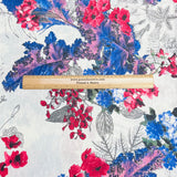 Pound A Metre 3 Metre Luxurious Soft Viscose Jersey - 55"- (Garden)