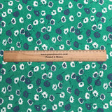 Pound A Metre 3 Metre Luxurious Soft Viscose Jersey - 55"- (Green Floral)