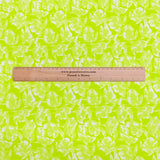 Pound A Metre 3 Metres 3 Metre Luxurious Soft Viscose Jersey - 55"-  (Green & White)