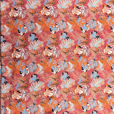 Pound A Metre 3 Metres 3 Metre Luxurious Soft Viscose Jersey - 55"-  (Leaf)