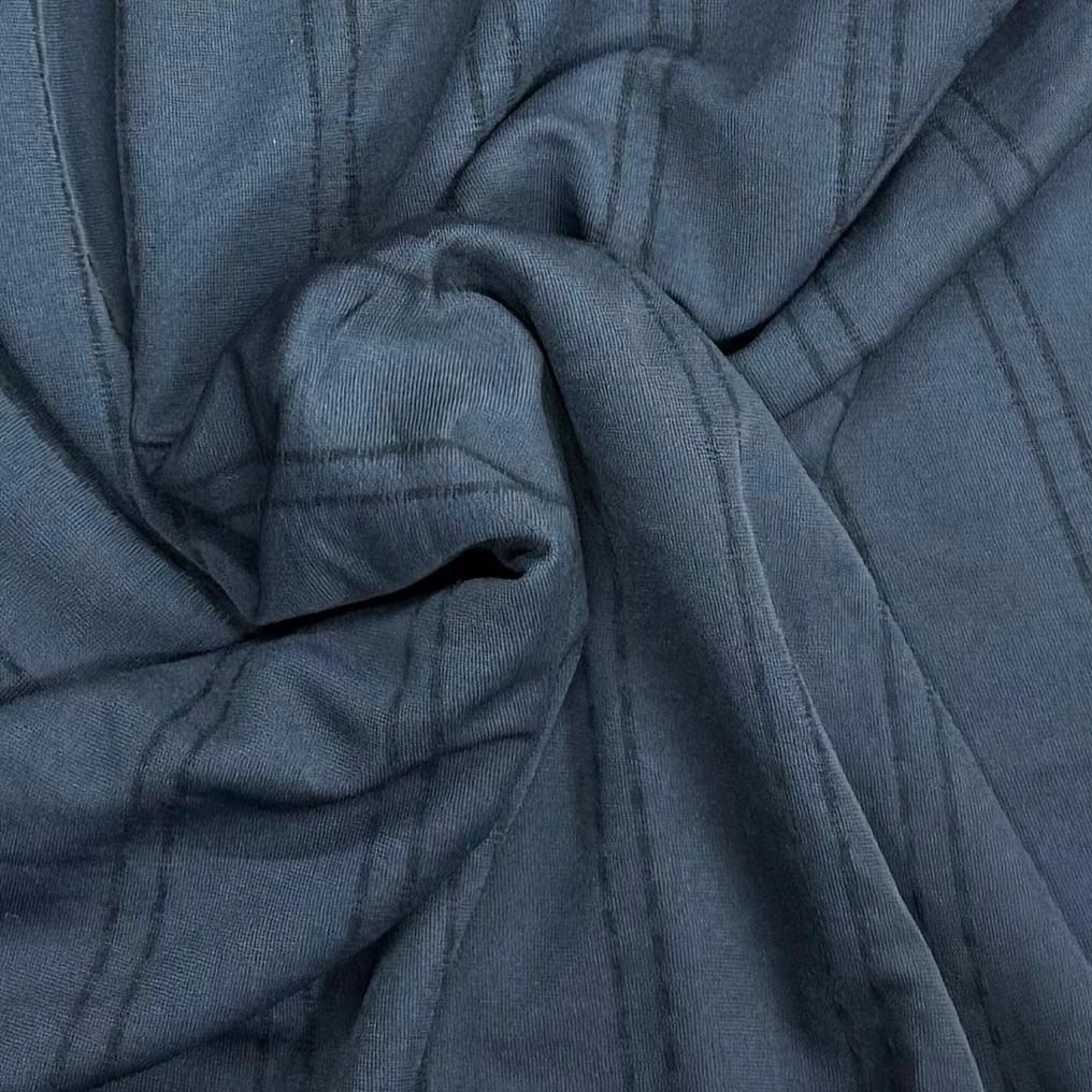 Pound A Metre 3 Metres 3 Metre Luxurious Soft Viscose Jersey - 55"-  (Lines)