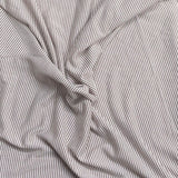 Pound A Metre 3 Metre Luxurious Soft Viscose Jersey - 55"- (Lines)