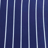 Pound A Metre 3 Metres 3 Metre Luxurious Soft Viscose Jersey - 55"- (Navy & White) (S1J)
