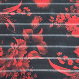 Pound A Metre 3 Metre Luxurious Soft Viscose Jersey - 55"- (Night Garden)