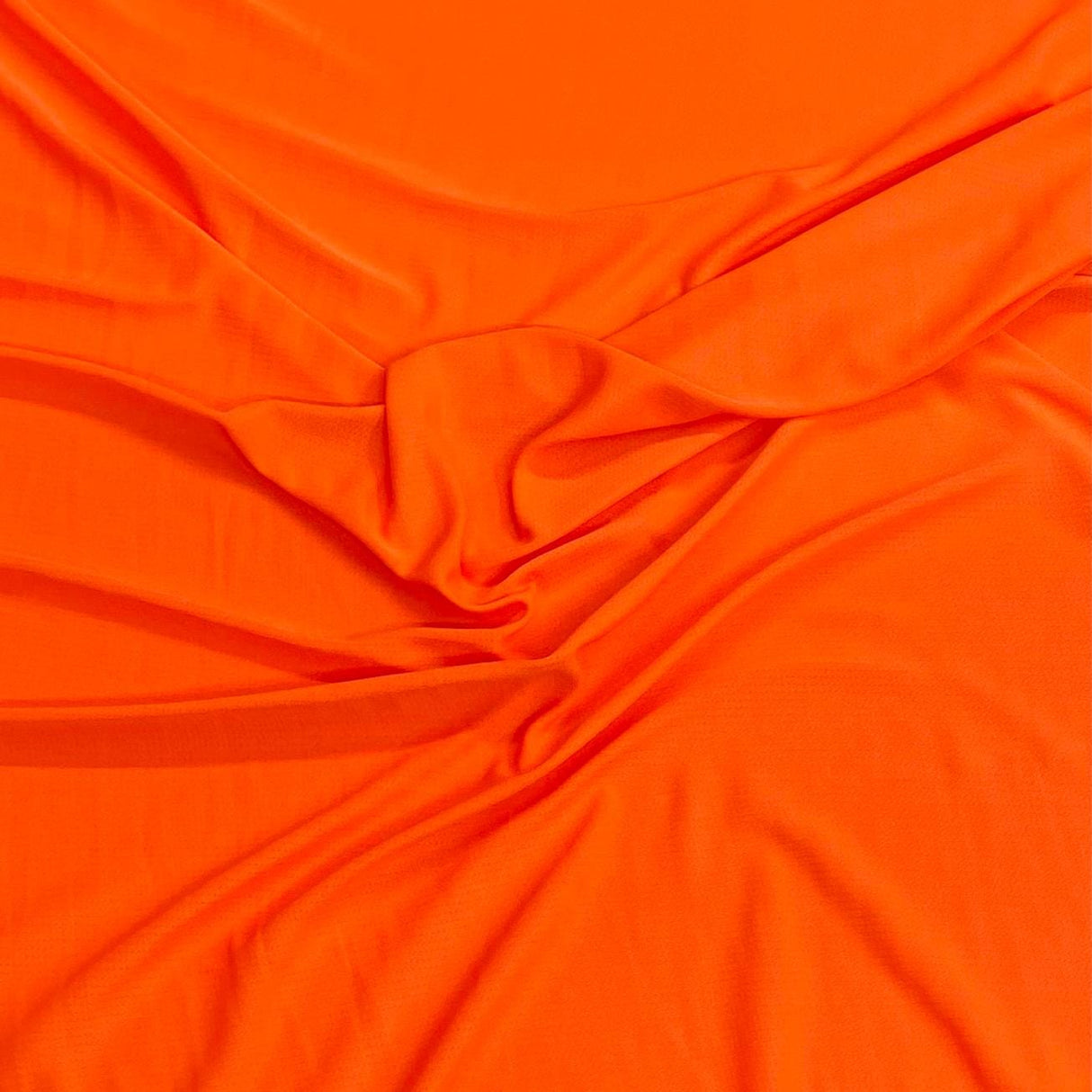 Pound A Metre 3 Metres 3 Metre Luxurious Soft Viscose Jersey - 55"- (Orange)