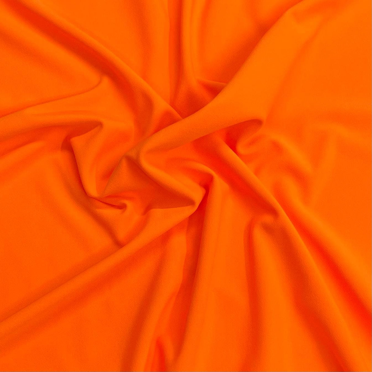 Pound A Metre 3 Metre Luxurious Soft Viscose Jersey - 55"- (Orange)