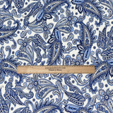 Pound A Metre 3 Metres 3 Metre Luxurious Soft Viscose Jersey - 55"- (Paisley)