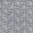 Pound A Metre 3 Metre Luxurious Soft Viscose Jersey - 55"- (Paisley)