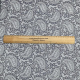 Pound A Metre 3 Metre Luxurious Soft Viscose Jersey - 55"- (Paisley)