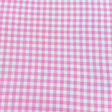 Pound A Metre 3 Metres 3 Metre Luxurious Soft Viscose Jersey - 55"- (Pink Checks)