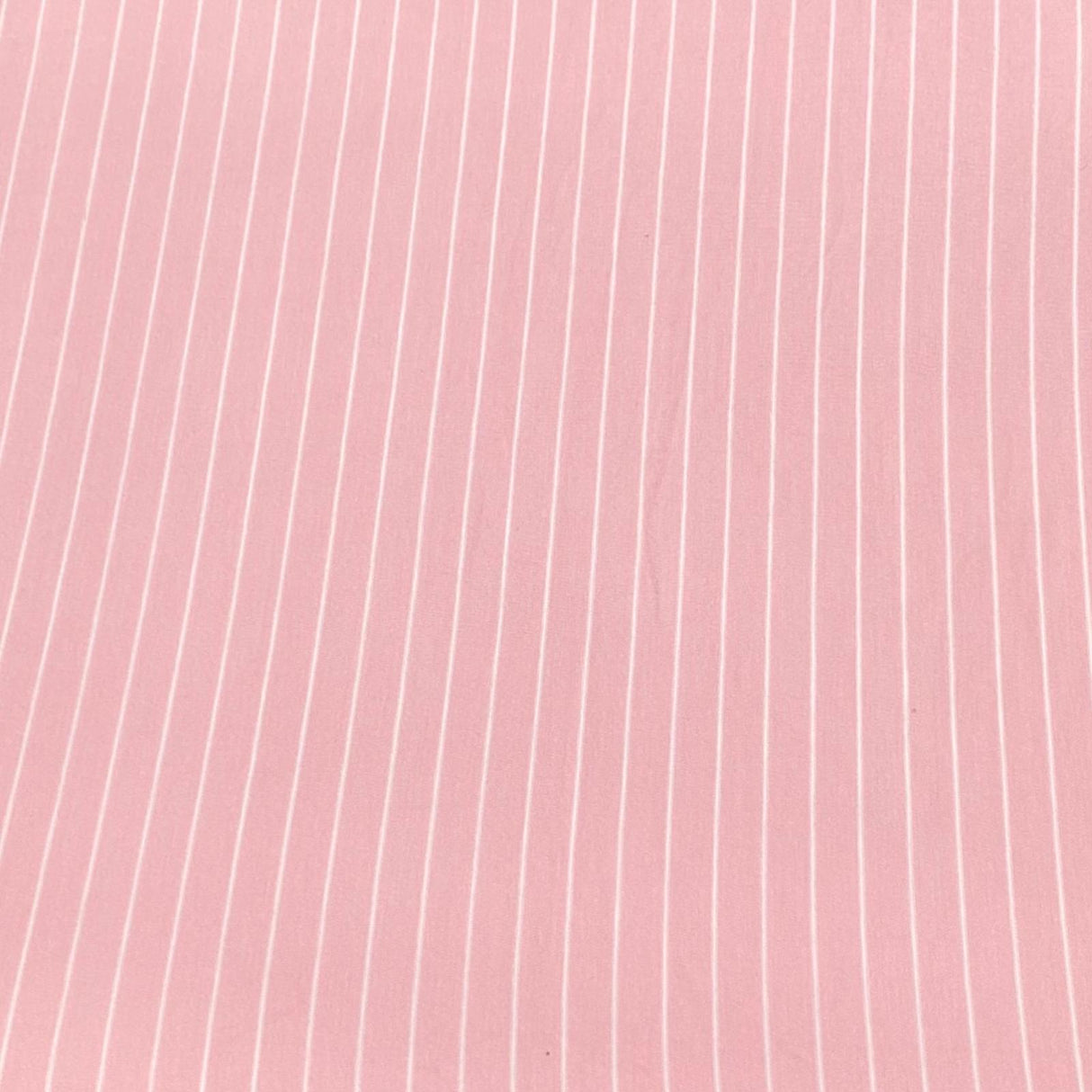 Pound A Metre 3 Metres 3 Metre Luxurious Soft Viscose Jersey - 55"- (Pink & White) (EOL)