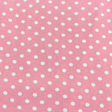 Pound A Metre 3 Metre Luxurious Soft Viscose Jersey - 55"- (Polka Dot)