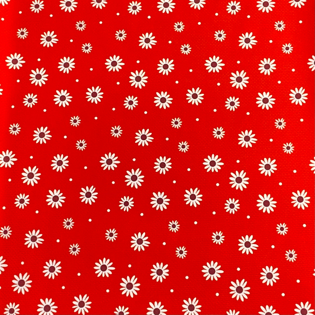 Pound A Metre 3 Metres 3 Metre Luxurious Soft Viscose Jersey - 55"- (Red Floral) (EOL)