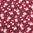 Pound A Metre 3 Metre Luxurious Soft Viscose Jersey - 55"- (Red Flower)