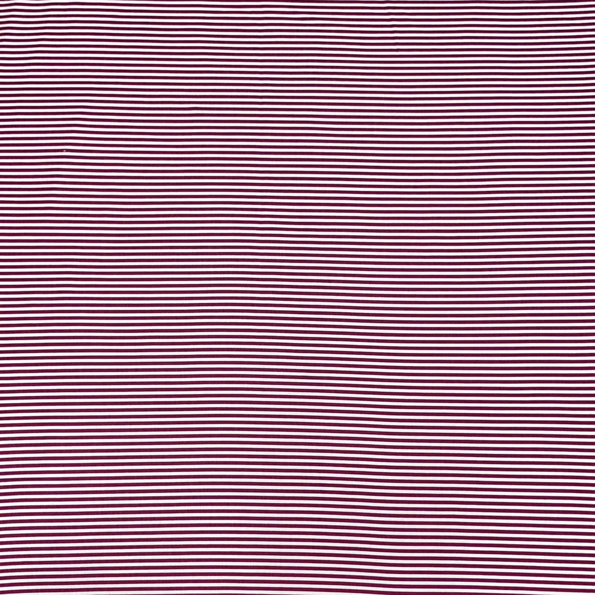 Pound A Metre 3 Metres 3 Metre Luxurious Soft Viscose Jersey - 55"- (Red Stripes)