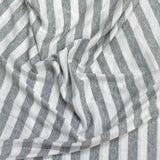 Pound A Metre 3 Metres 3 Metre Luxurious Soft Viscose Jersey - 55"- (Small Stripe) (EOL)